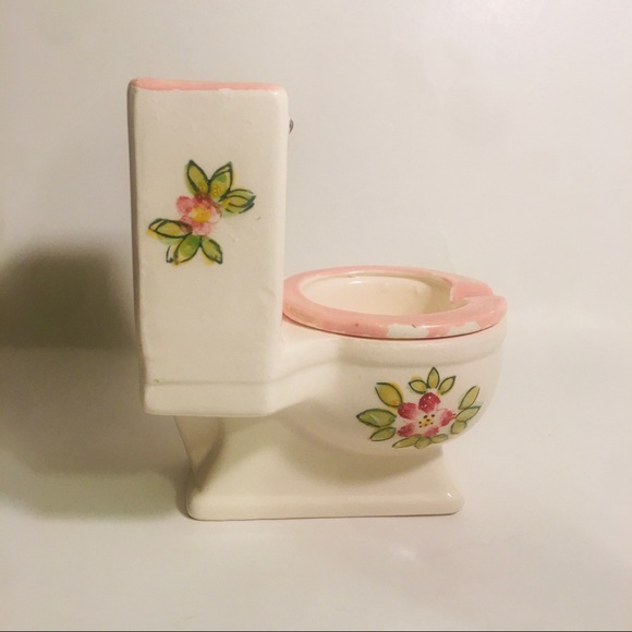 Vintage Norcrest Ceramic Humor Potty Ashtray - Picture 3 of 8